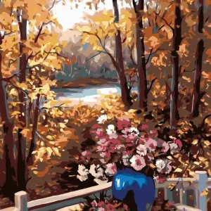 Meistverkauft Diamond painting - BLICK AUS DER TERRASSE