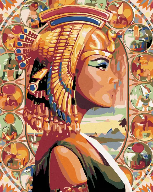 Nur Für Kurze Zeit Diamond painting – KÖNIGIN VON ÄGYPTEN