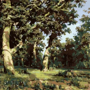 Diamond painting - OAK GROVE (IVAN SHISHKIN) Gleich Bestellen