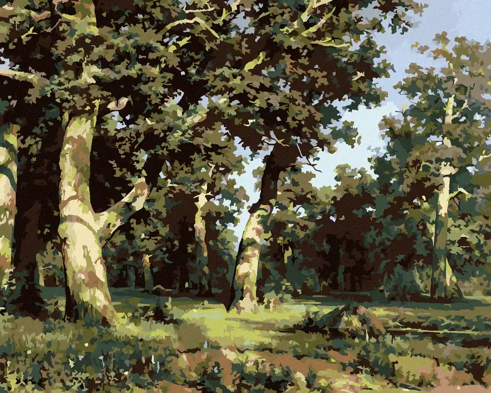 Diamond painting – OAK GROVE (IVAN SHISHKIN) Gleich Bestellen