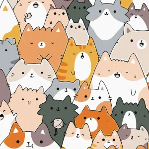 Wochenendangebot Diamond painting - 30 KATZEN