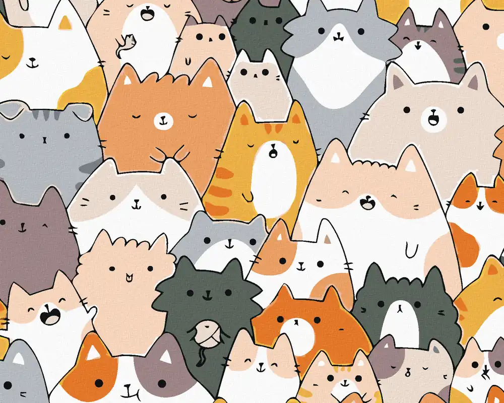 Wochenendangebot Diamond painting – 30 KATZEN