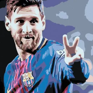 Diamond painting - MESSI IN TRIKOT Top-Angebot