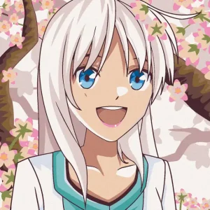 Neu Diamond painting - ANIME GIRL BEI EINEM BAUM