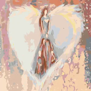 Diamond painting - ENGEL VON LENKA - FAMILY ANGEL Begrenztes Angebot