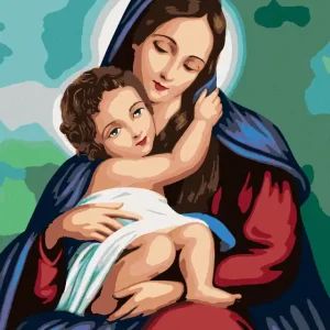 Neue Kollektion Diamond painting - MARIA UND JESUS