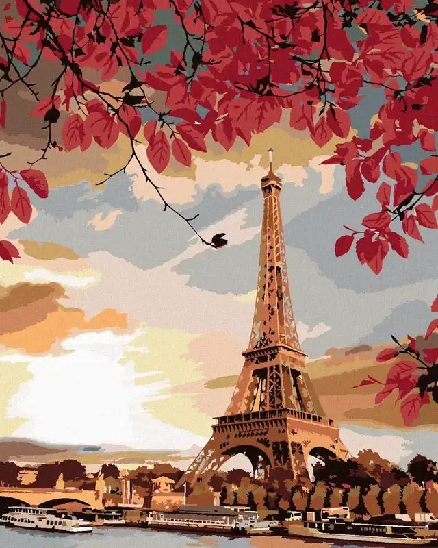 Direktkauf Diamond painting – PARIS UND HERBST