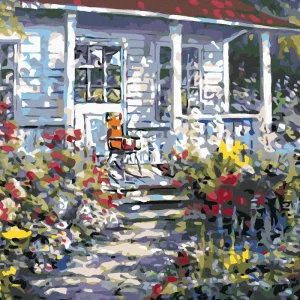 Meistverkauft Diamond painting - IM BLÜHENDEN GARTEN