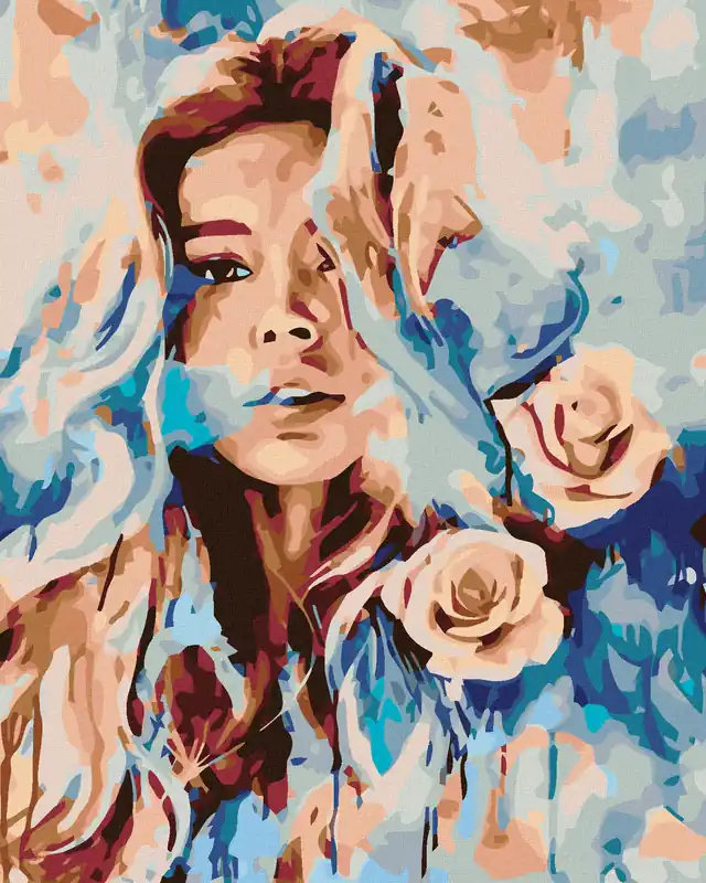 Schnäppchen Diamond painting – ROSA FRAU