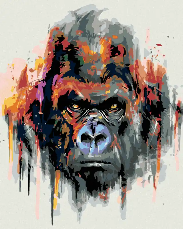 Solange Der Vorrat Reicht Diamond painting – GORILLA