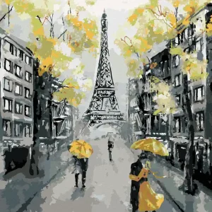 Diamond painting - PARIS IN GELB Jetzt Zugreifen