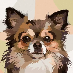 Preisknaller Diamond painting - HUND PORTRAIT