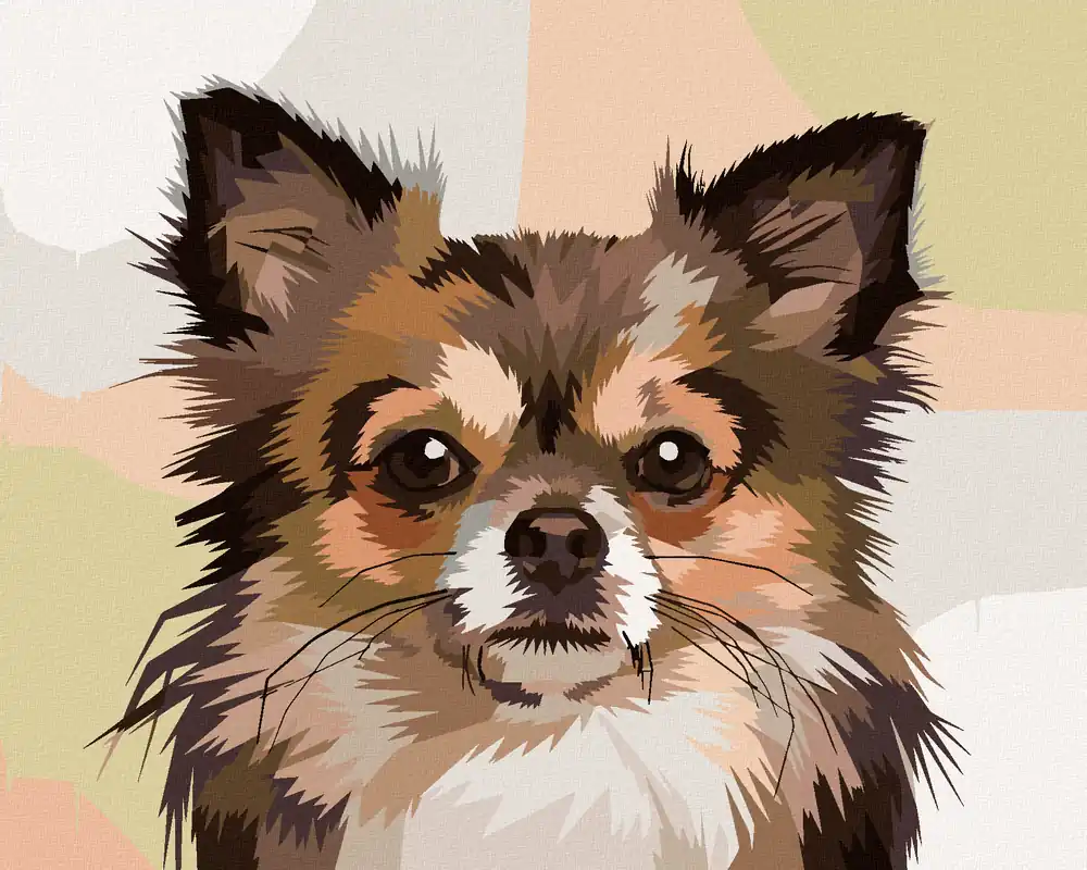 Preisknaller Diamond painting – HUND PORTRAIT