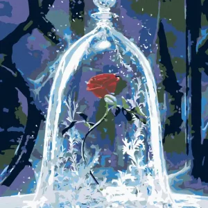 Diamond painting - ROSE UNTER DEM DECKEL Must-Have