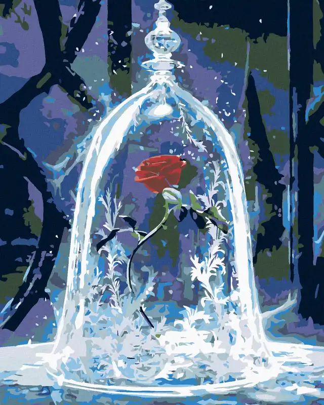 Diamond painting – ROSE UNTER DEM DECKEL Must-Have