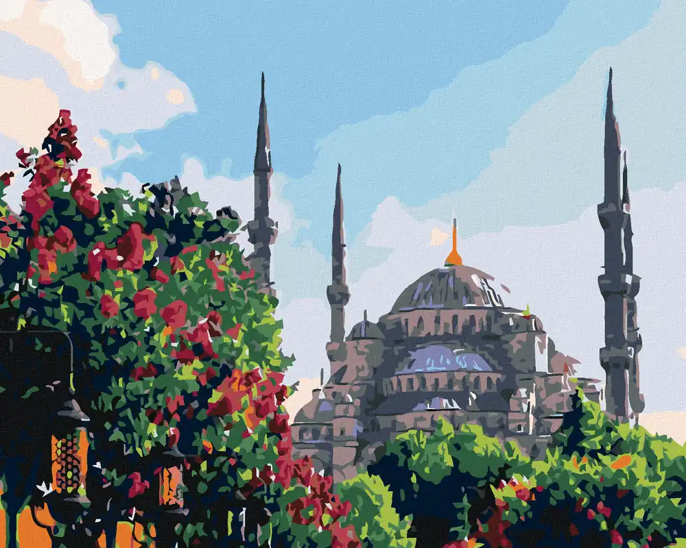 Diamond painting – WUNDERSCHÖNES BAUWERK Ab Werk