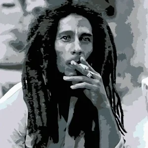 Gratis Versand Diamond painting - KIFFENDER BOB MARLEY