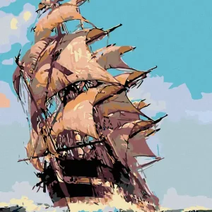 Diamond painting - SEGELBOOT IM WIND Geprüft