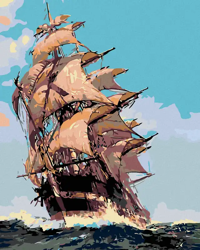 Diamond painting – SEGELBOOT IM WIND Geprüft