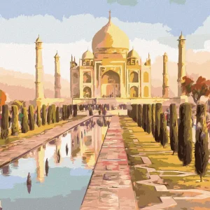 Diamond painting - TAJ MAHAL UND SONNENAUFGANG Aktuell