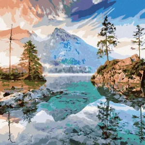 Gleich Bestellen Diamond painting - DER HINTERSEE IN DEUTSCHLAND