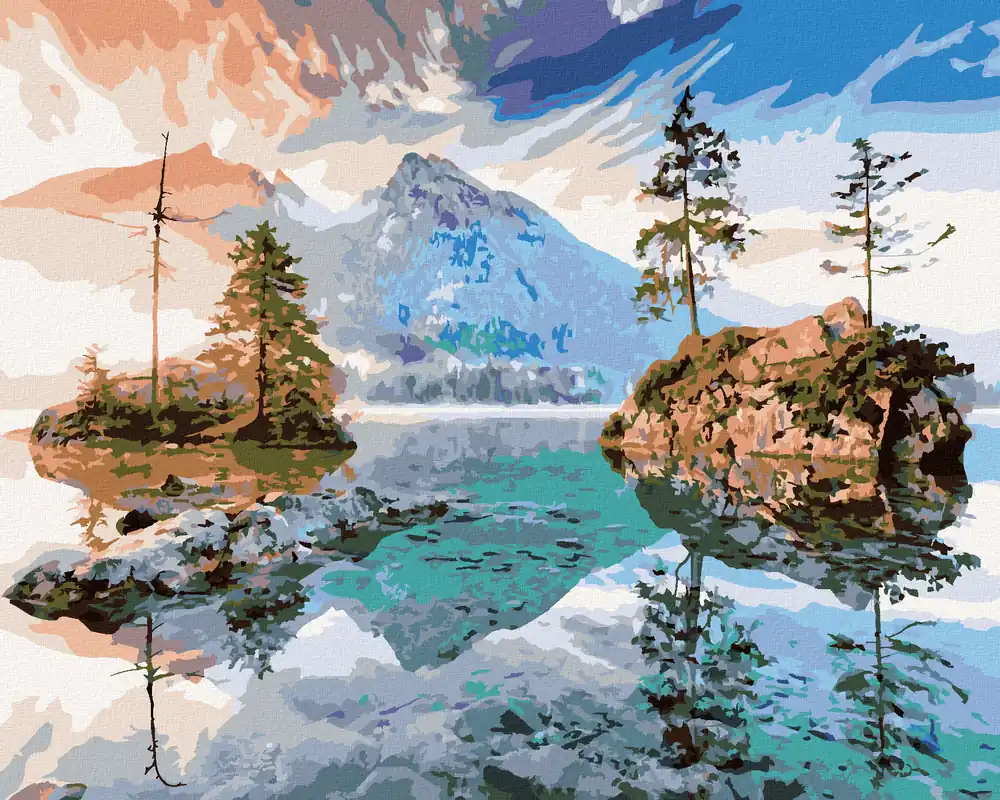 Gleich Bestellen Diamond painting – DER HINTERSEE IN DEUTSCHLAND