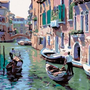 Diamond painting - VENEDIG IN FARBEN Heute Kaufen