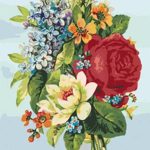 Diamond painting - COLLAGE BLUMEN Preiswert