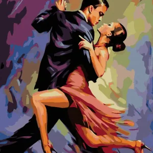 Diamond painting - IM STURM DES TANZES Sale