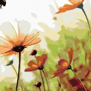 Günstig Diamond painting - BLÜTENWIESE