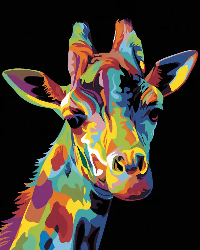 Diamond painting – GIRAFFE Sichere Zahlung