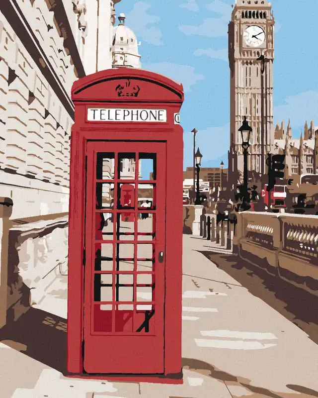 Weltweiter Versand Diamond painting – TELEFONZELLE IN LONDON