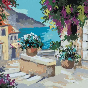 Diamond painting - TREPPE ZUM MEER Heißes Angebot