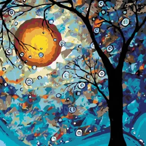 Geld-Zurück-Garantie Diamond painting - MOND