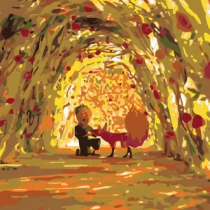 Diamond painting - DER KLEINE PRINZ IM TUNNEL AUS ROSEN Meistverkauft