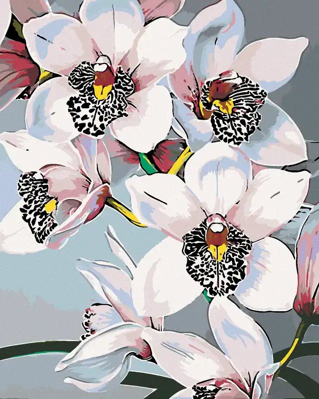 Kostenfreie Lieferung Diamond painting – WUNDERSCHÖNE ORCHIDEEN