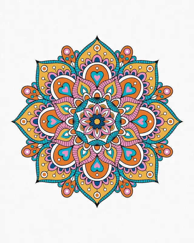Diamond painting – MANDALA III Must-Have