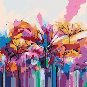 Diamond painting - BUNTE SOMMERBLUMEN Begrenztes Angebot