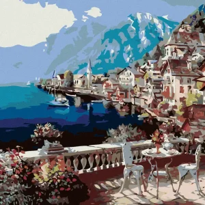 Finale Aktion Diamond painting - BLICK AUF DEN SEE