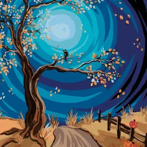 Diamond painting - BAUM AN DER STRAßE Bestpreis