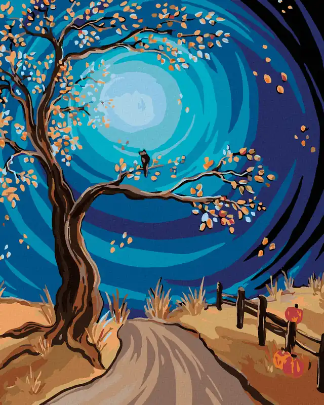 Diamond painting – BAUM AN DER STRAßE Bestpreis