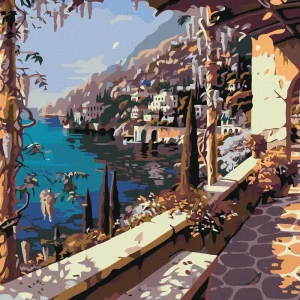 Diamond painting - SPAZIERGANG ÜBER DER KÜSTE Jetzt Zugreifen