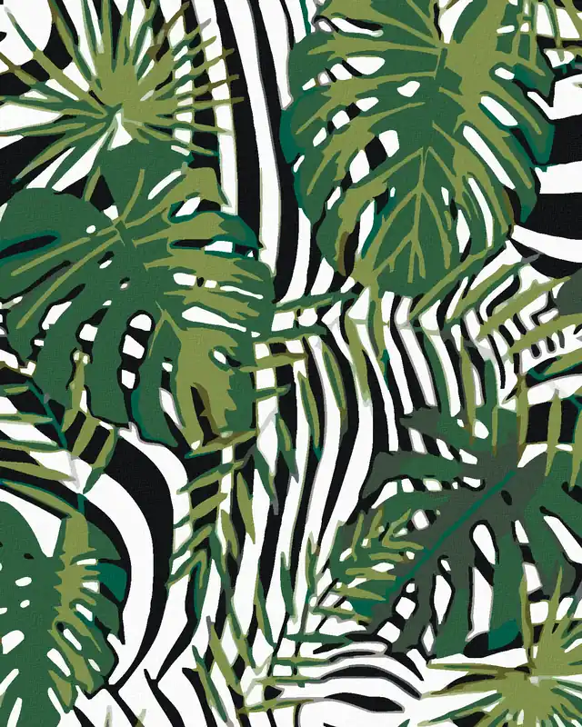 Sofort Bestellen Diamond painting – TROPISCHE BLÄTTER
