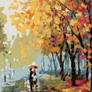 Markenprodukt Diamond painting - HERBSTREGEN