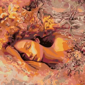 Diamond painting - SCHLAFENDE FRAU Wochenendangebot