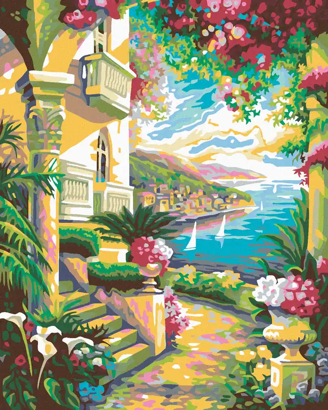 Heißes Angebot Diamond painting – BLÜHENDES MEER