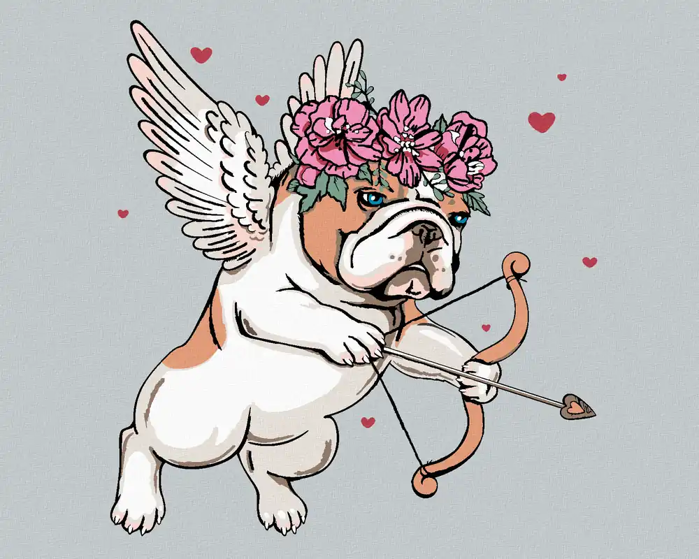 Diamond painting – ENGELSHUND Direkt Vom Hersteller