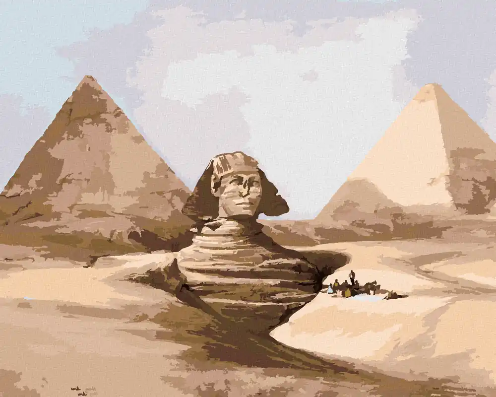 Sonderaktion Diamond painting – SPHINX UND PYRAMIDEN ÄGYPTEN