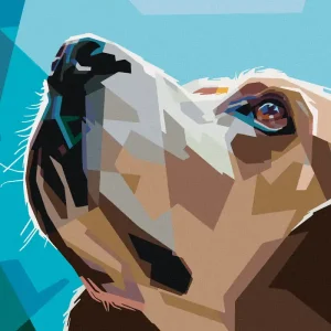 Diamond painting - BEAGLE HUND Premium