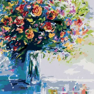 Top-Seller Diamond painting - BLUMENSTRAUSS AUS FRISCHEN BLUMEN